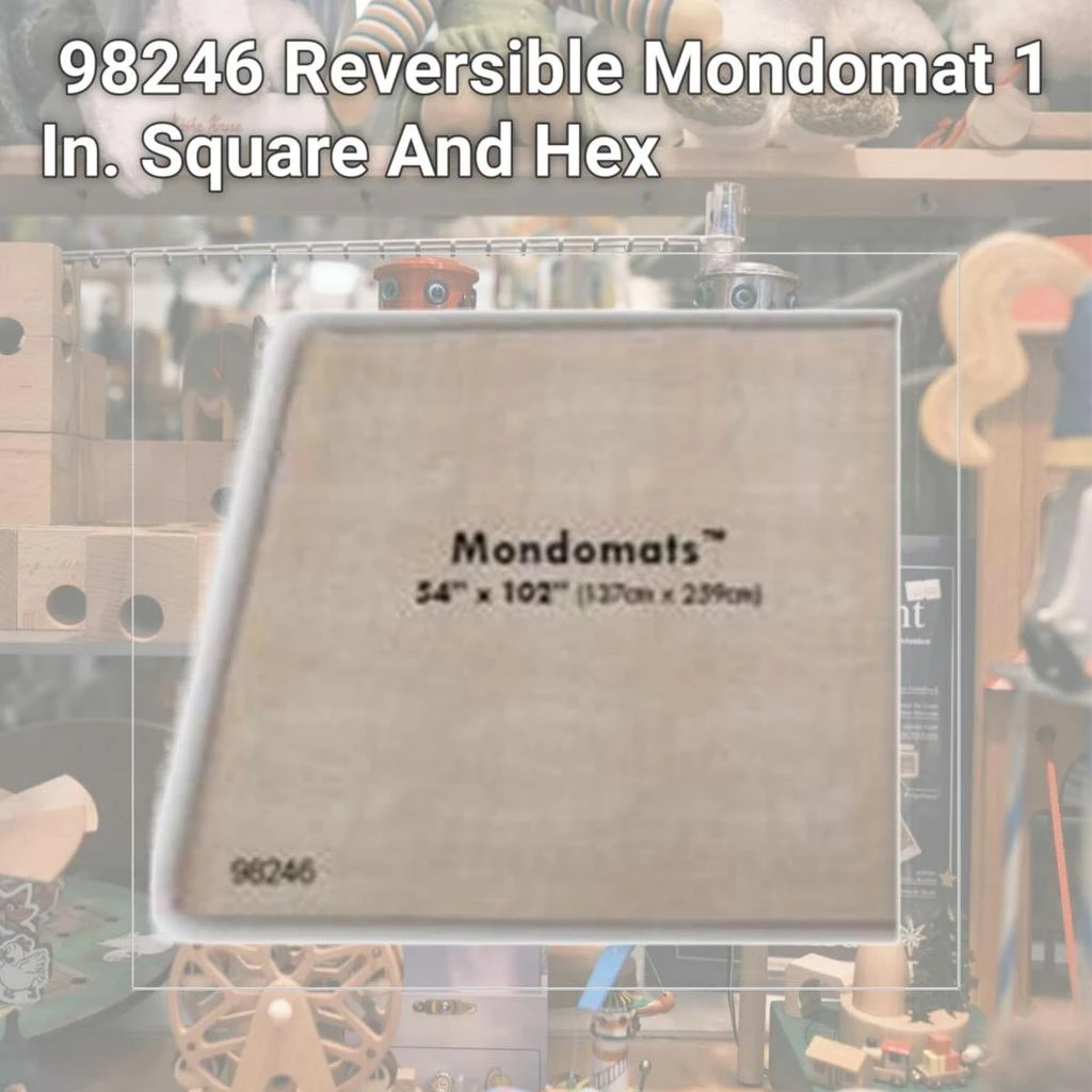 Chessex Manufacturing 98246 Reversible Mondomat 1 In. Square And Hex 2