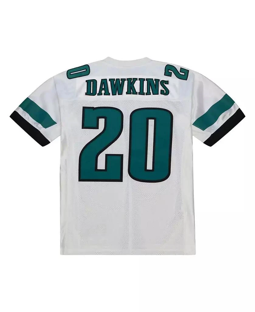 Mitchell & Ness Men's Brian Dawkins White Philadelphia Eagles 1996 Authentic Jersey 2
