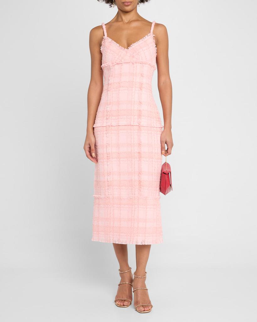 Alexis Vicci Tweed Midi Dress