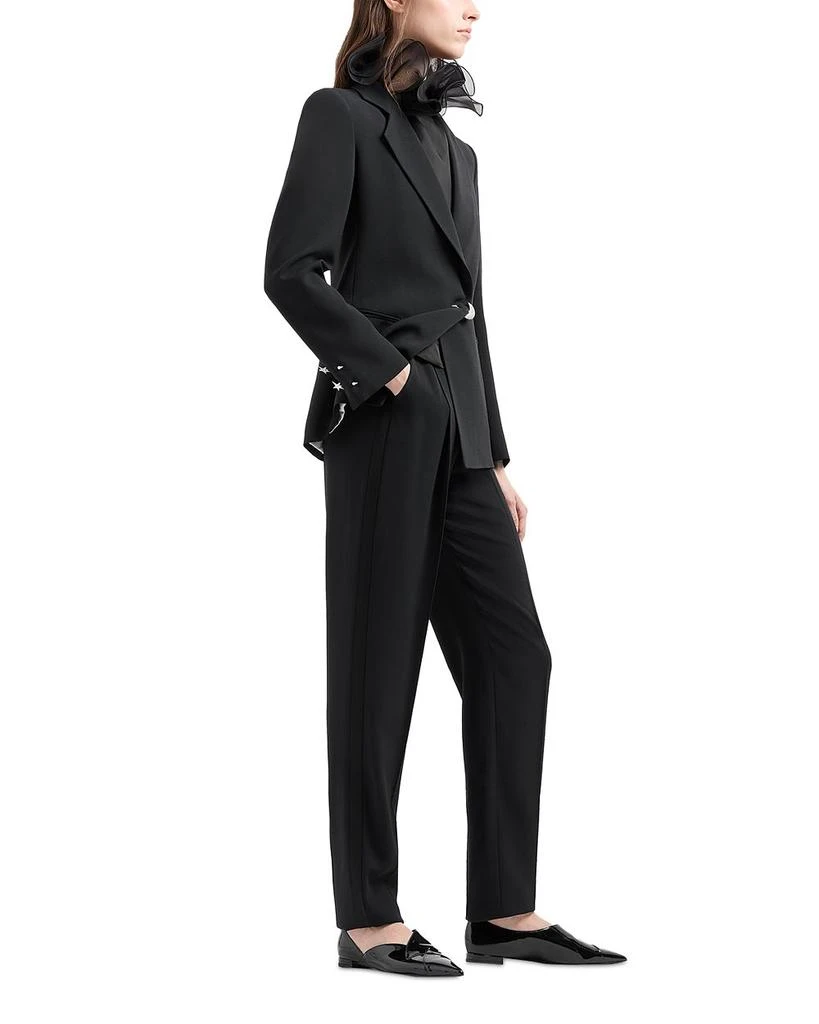 Emporio Armani Silk Ruffle Shirt 5