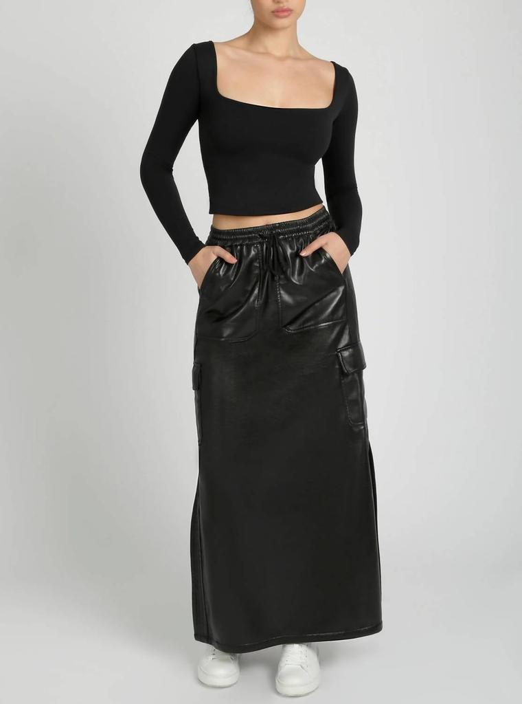 Blanc Noir Blanc Noir - Delia Long Skirt