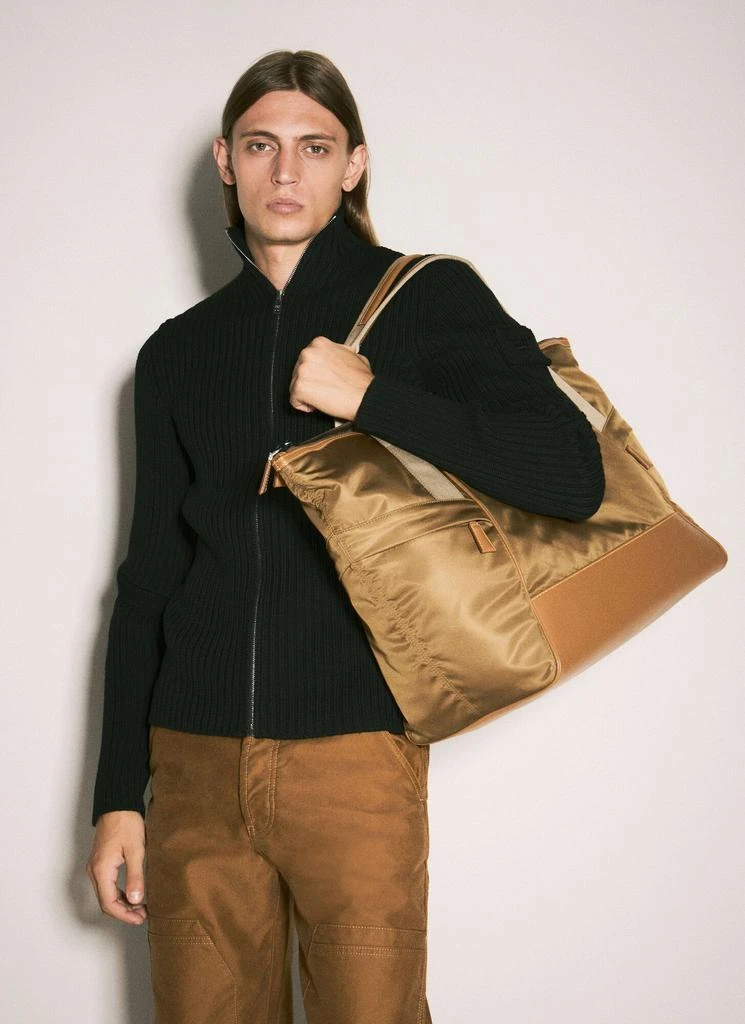 Prada Re-Nylon And Leather Duffle Bag 1