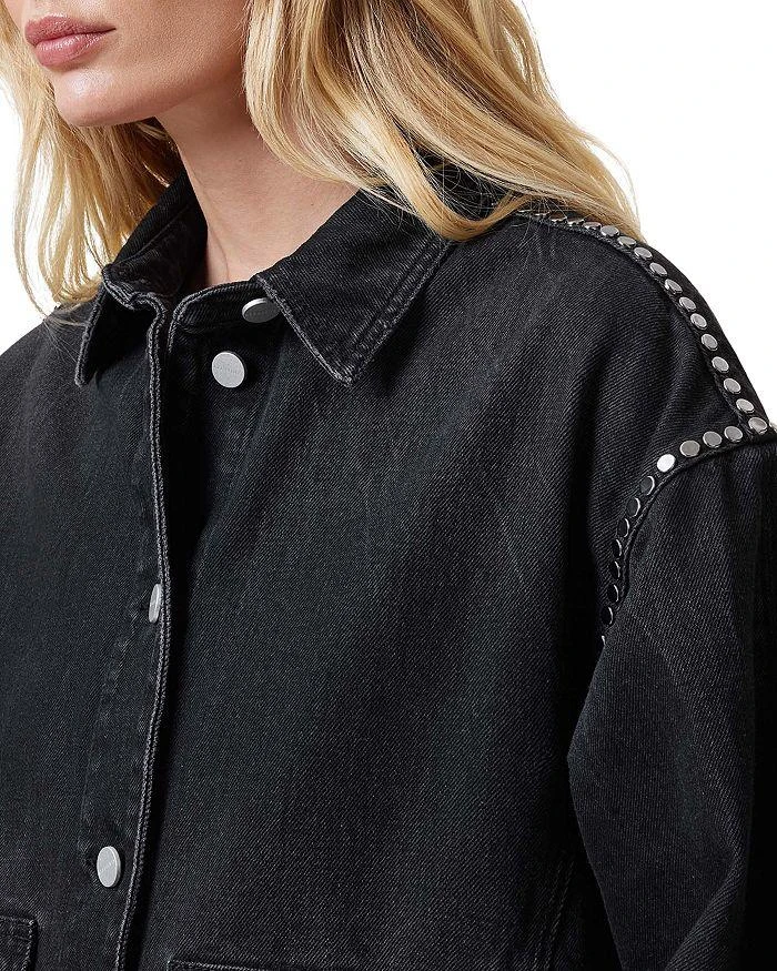 ALL SAINTS Hettie Stud Denim Jacket 5