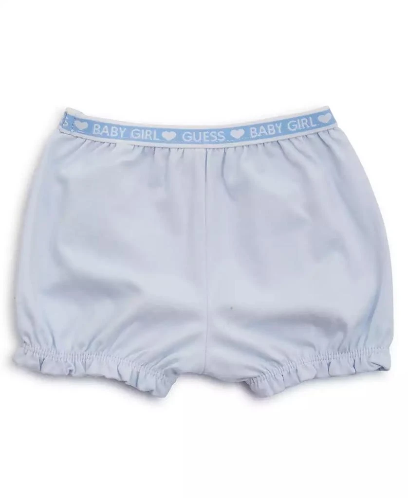GUESS Baby Girls Two Short Sleeve Bodysuits and Corresponding Shorts, 3-Piece Set 8