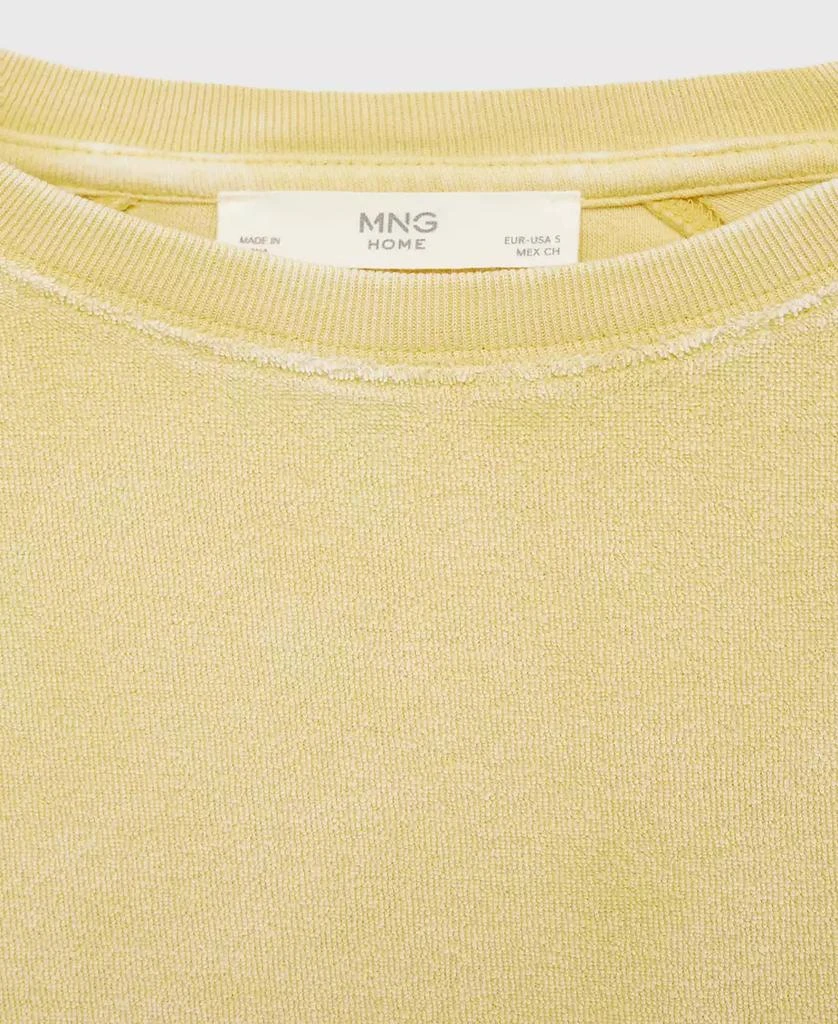 Mango Women's Terry Cotton Overdyed Sweatshirt 2