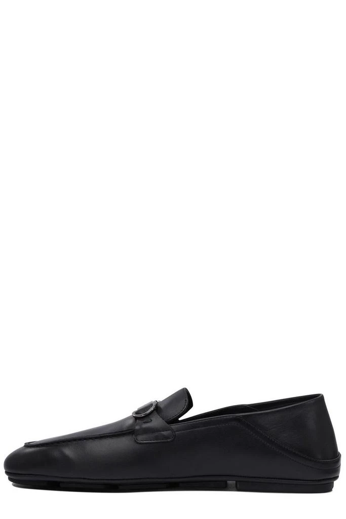 Salvatore Ferragamo Ferragamo Gancini-Plaque Hybrid Driver Loafers 2