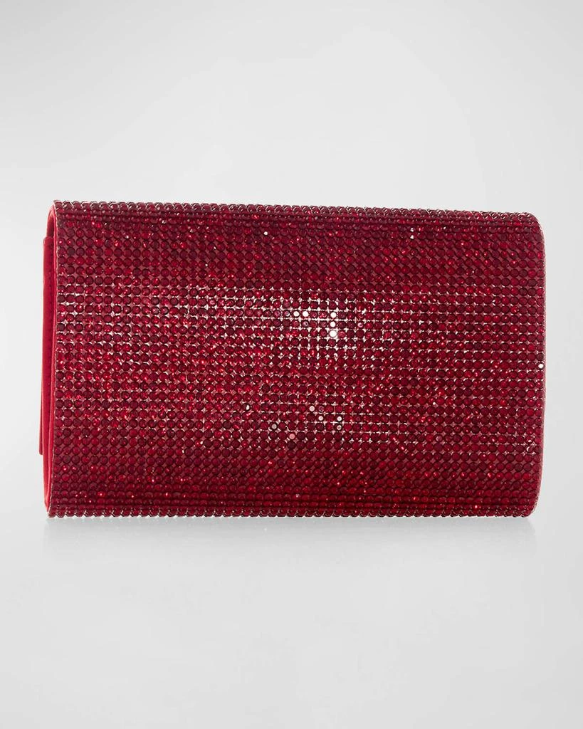 Judith Leiber Fizzy Crystal Flap Clutch Bag 6