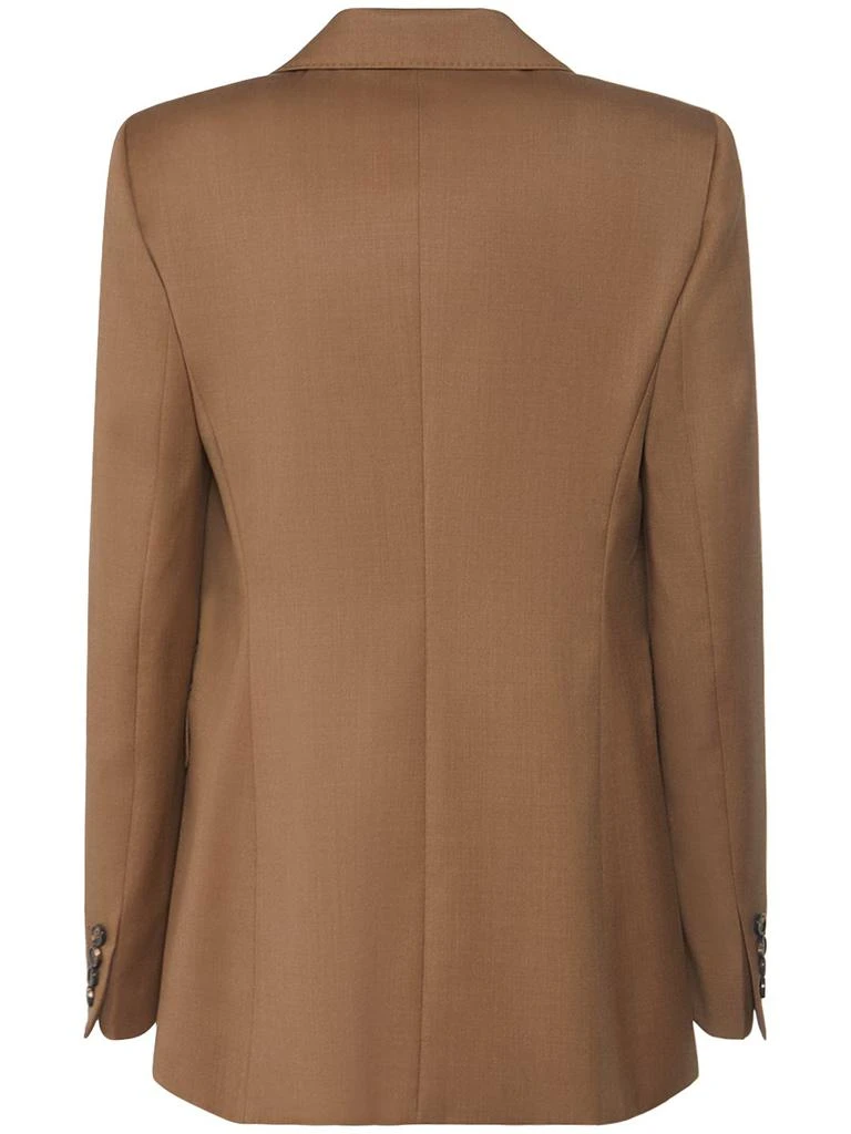MAX MARA Oppio Cold Wool Double Breasted Jacket 4