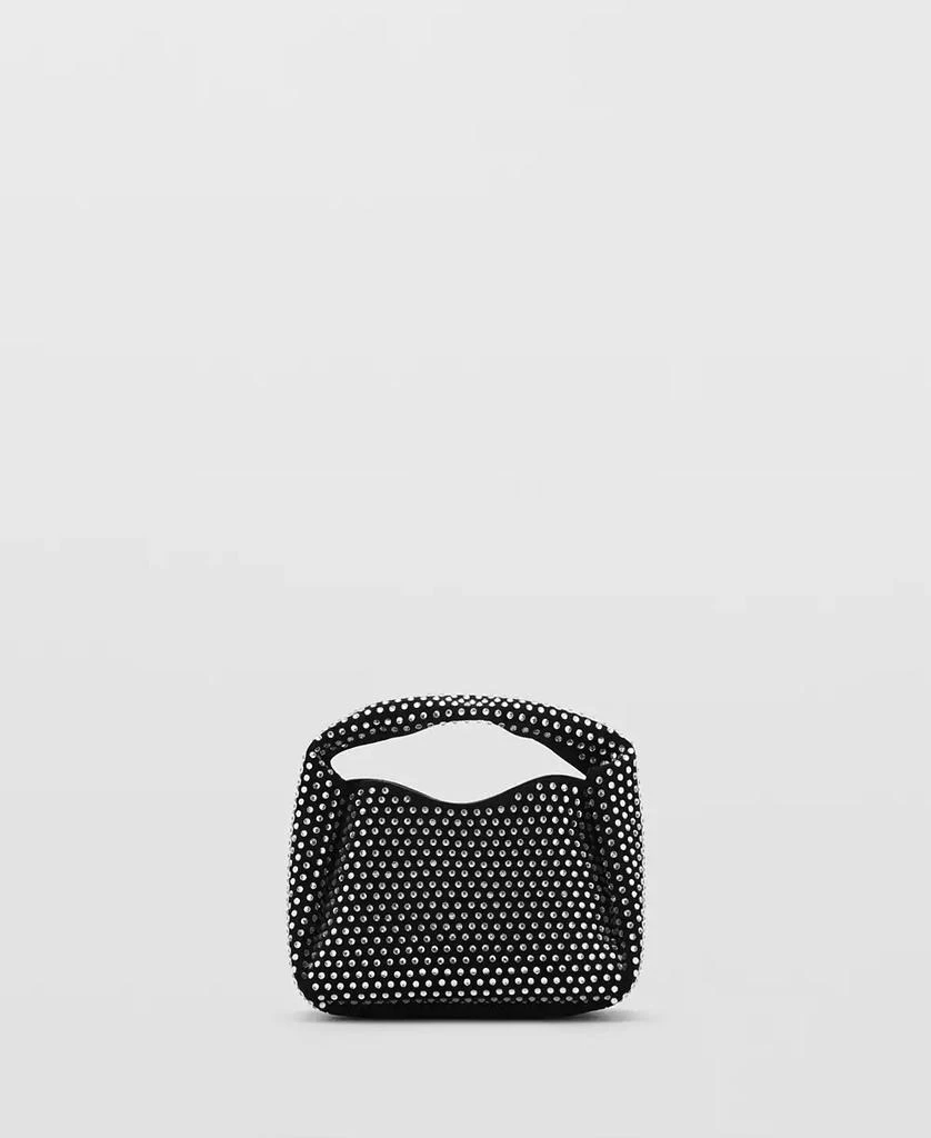 Mango Women's Mini Rhinestone Chain Bag 4