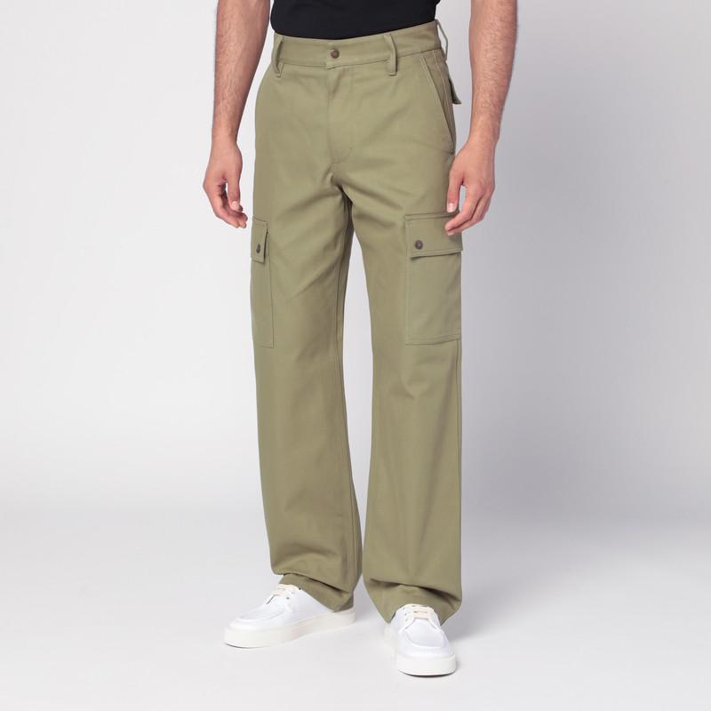 Burberry Army green nylon pant - Pants - BeyondStyle