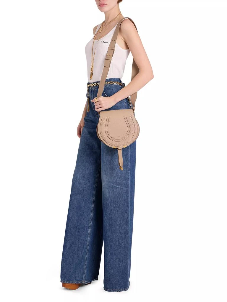 Chloé Marcie Leather Saddle Bag 2