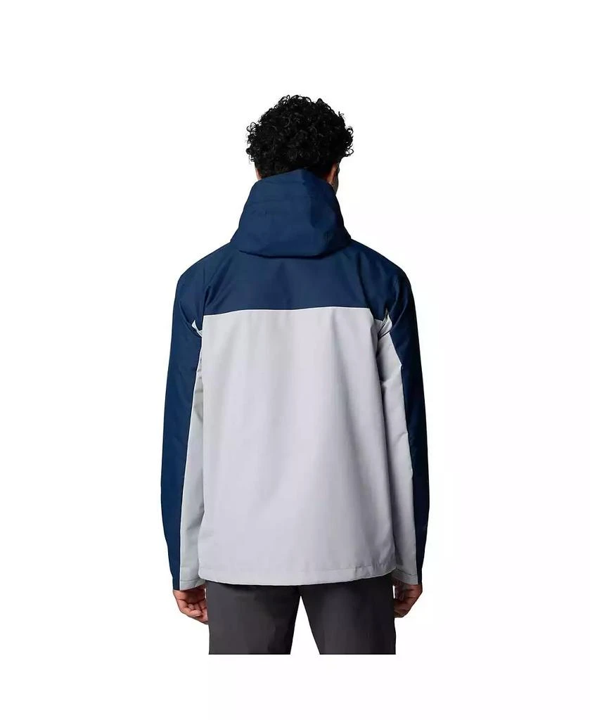 Columbia Men's Navy/Silver Dallas Cowboys Field Bound Omni-Shield Full Zip Jacket 3