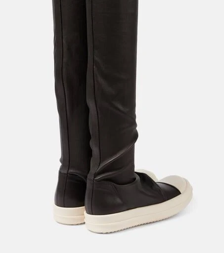 Rick Owens Stocking knee-high leather sneakers 3