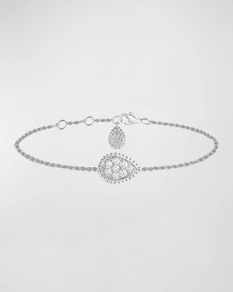 Boucheron Quatre 18K White Gold Clou de Paris Bracelet 1