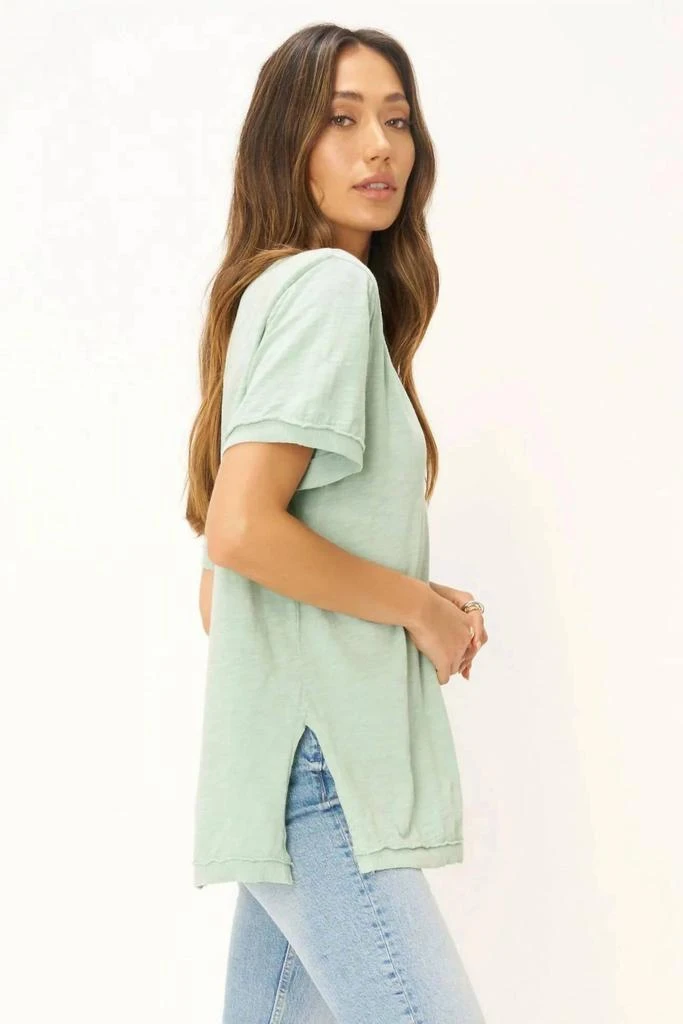 Project Social T Project Social T - Knockout V Neck Tee By Project Social T Endless Sky 3