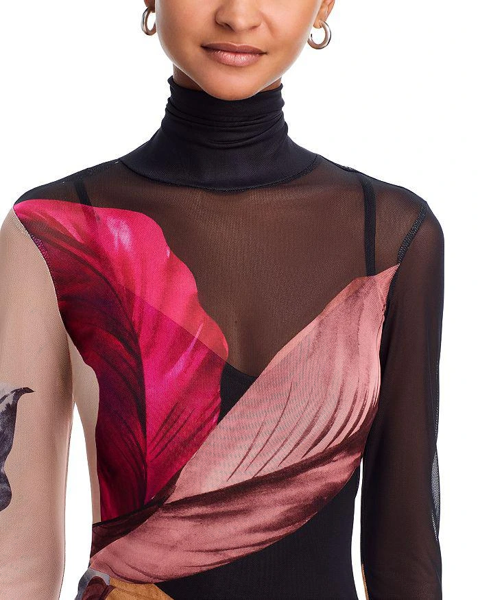 long boho dresses with sleeves PRETTYGARDEN Women's Fall Boho Maxi Dress Floral Long Sleeve V Neck Fl