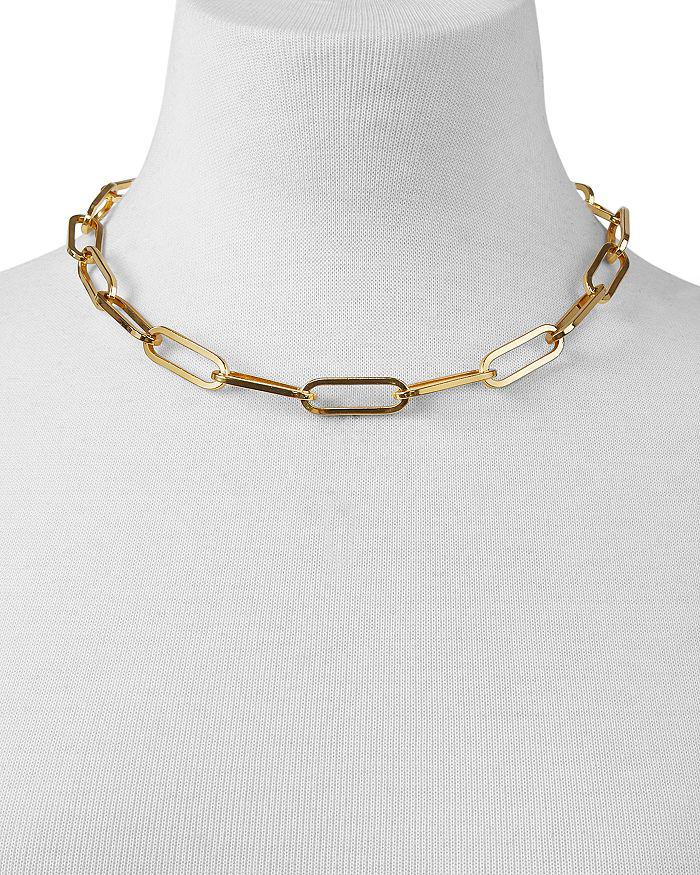 BAUBLEBAR Hera Large-Link Collar Necklace, 17"-20"