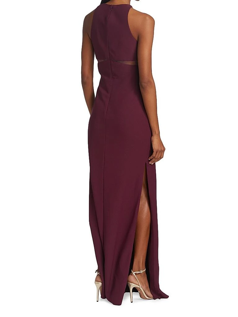 rust colored velvet bridesmaid dresses Wedtrend Women Rust Burnout Velvet Bridesmaid Dress with Short Sleeve  A-Line V Neck Split Front Floor Length Wedding Party Dress  WEDTREND