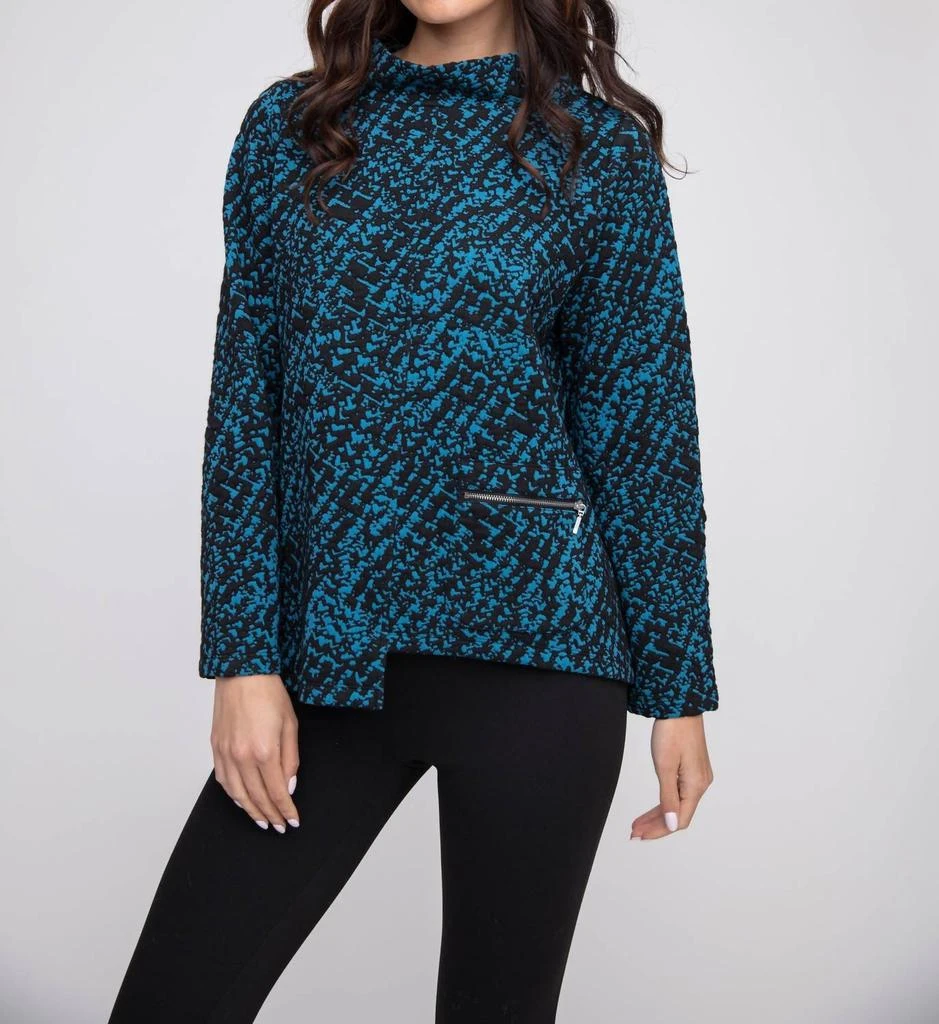 Habitat Habitat - Nouveau Knits Zip Pocket Top 1
