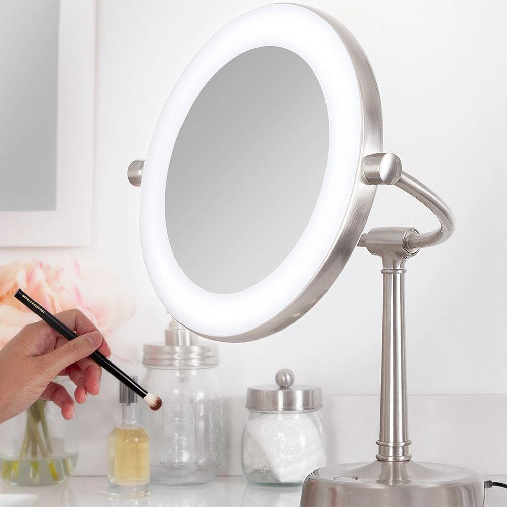 Zadro Lexington Customizable Sunlight LED Lighted Vanity Mirror, 10X/1X Magnification 4