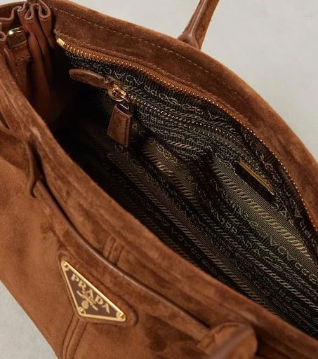 Prada Prada Bonnie Medium suede shoulder bag 3