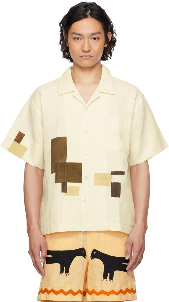 Story mfg. Off-White Greetings Shirt
