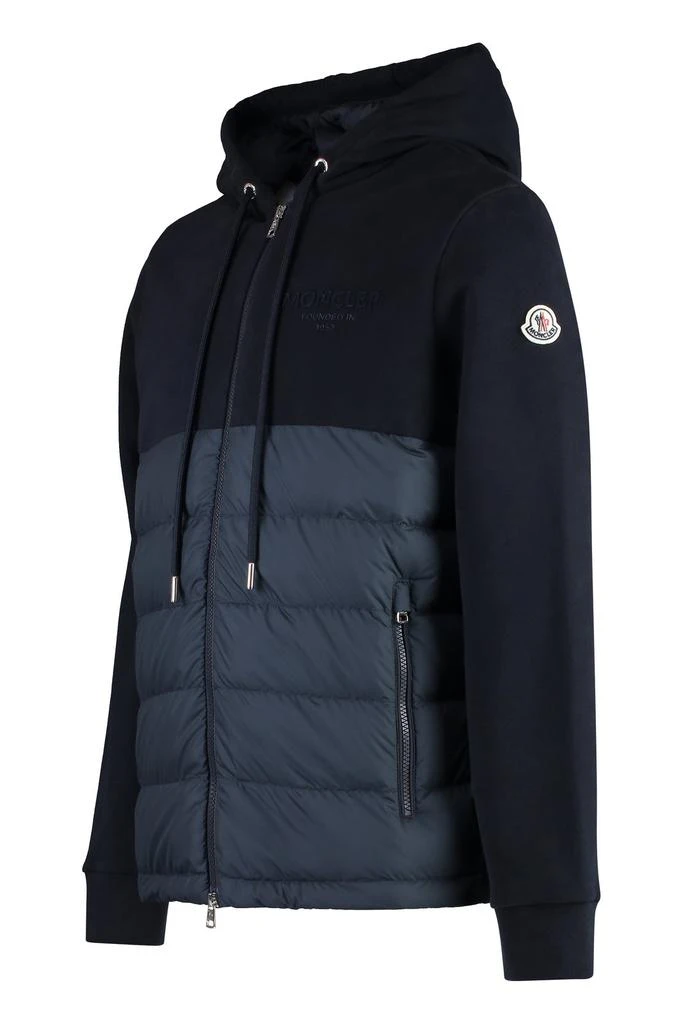 Moncler Moncler Logo Embroidered Padded Hoodie 3
