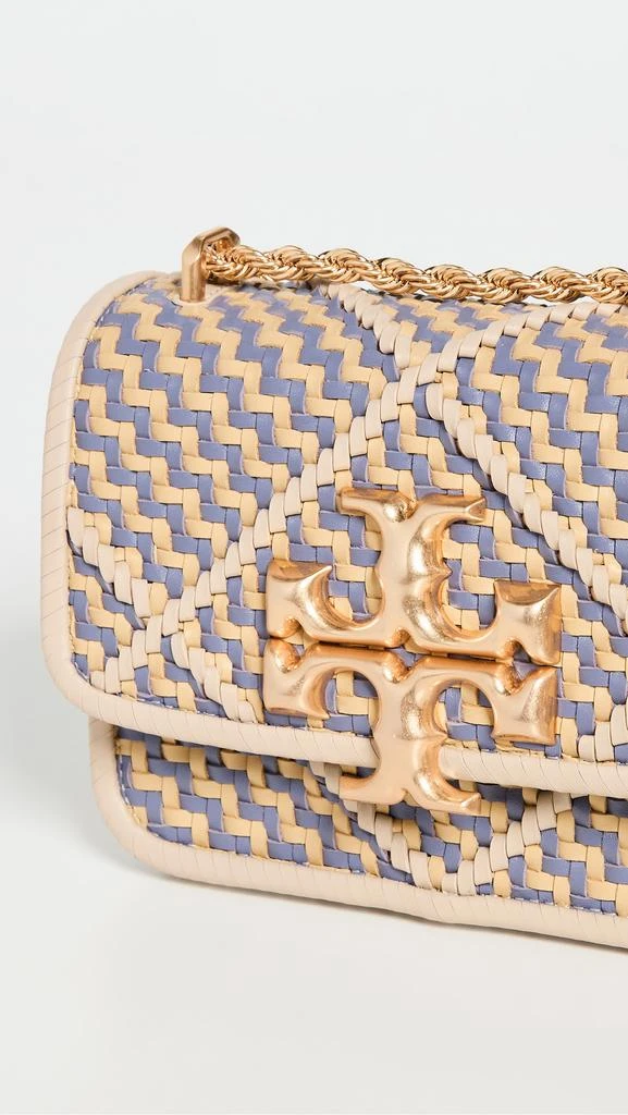 Tory Burch Small Eleanor Multi-Diamond Woven Convertible Bag 5