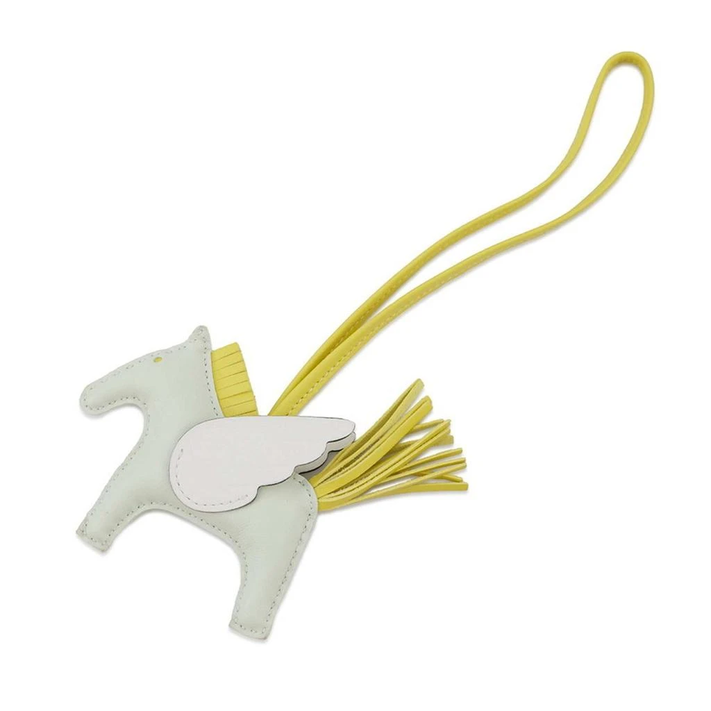 Hermes Artificial ivory Leather Handbag Charm (Pre-Owned)