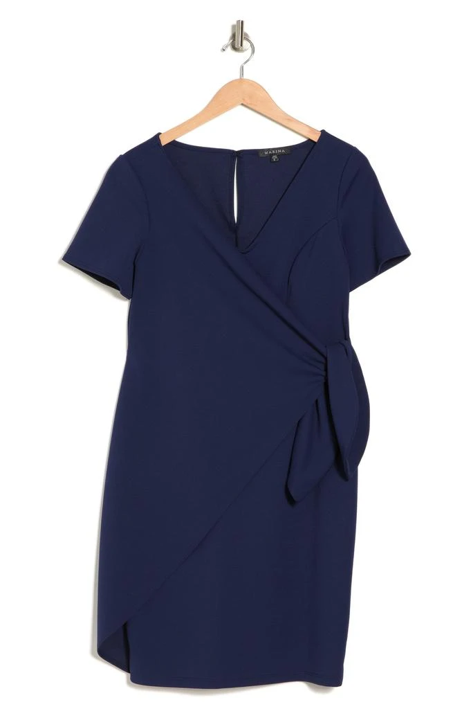 MARINA Side Tie Wrap Dress 3