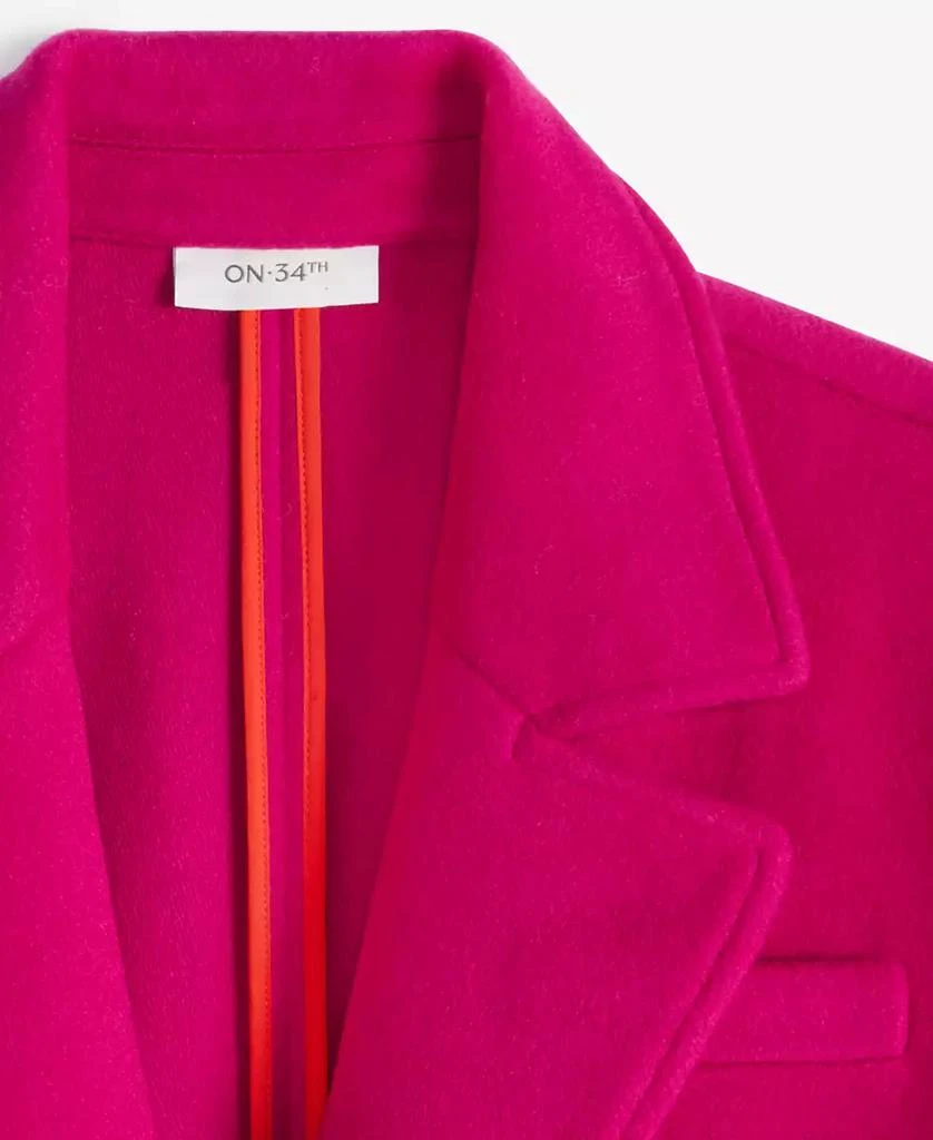 On 34th Women's Solid Easy Cozy Coat, Created for Macy's 6