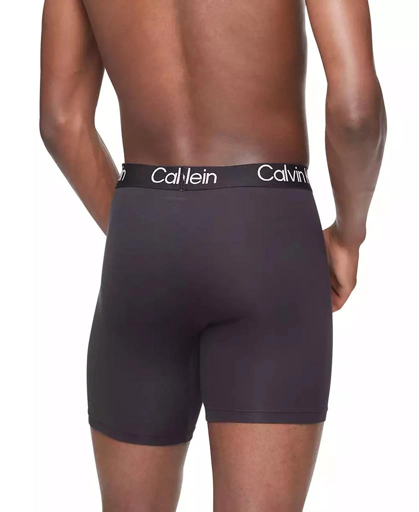 Calvin Klein Men's 3-Pack Ultra Soft Modern Modal Boxer Briefs Underwear 2