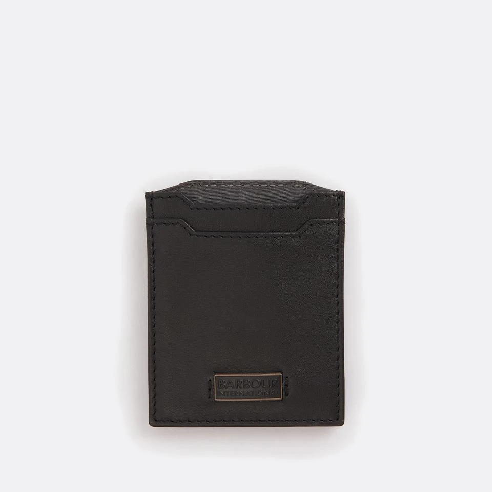 Barbour Barbour Logo Leather Cardholder 2