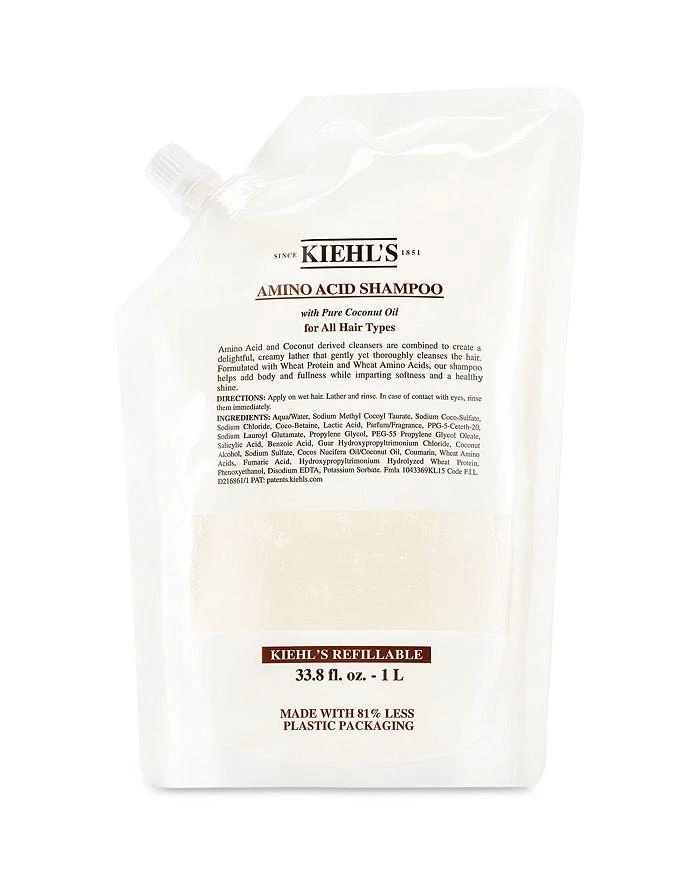 Kiehl's Amino Acid Shampoo Refill 33.8 oz. 1