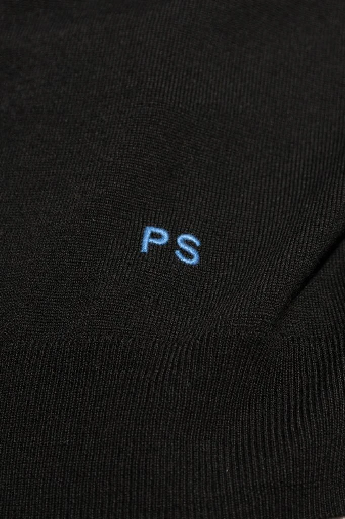 Paul Smith PS Paul Smith Long Sleeved Knitted Polo Shirt 4