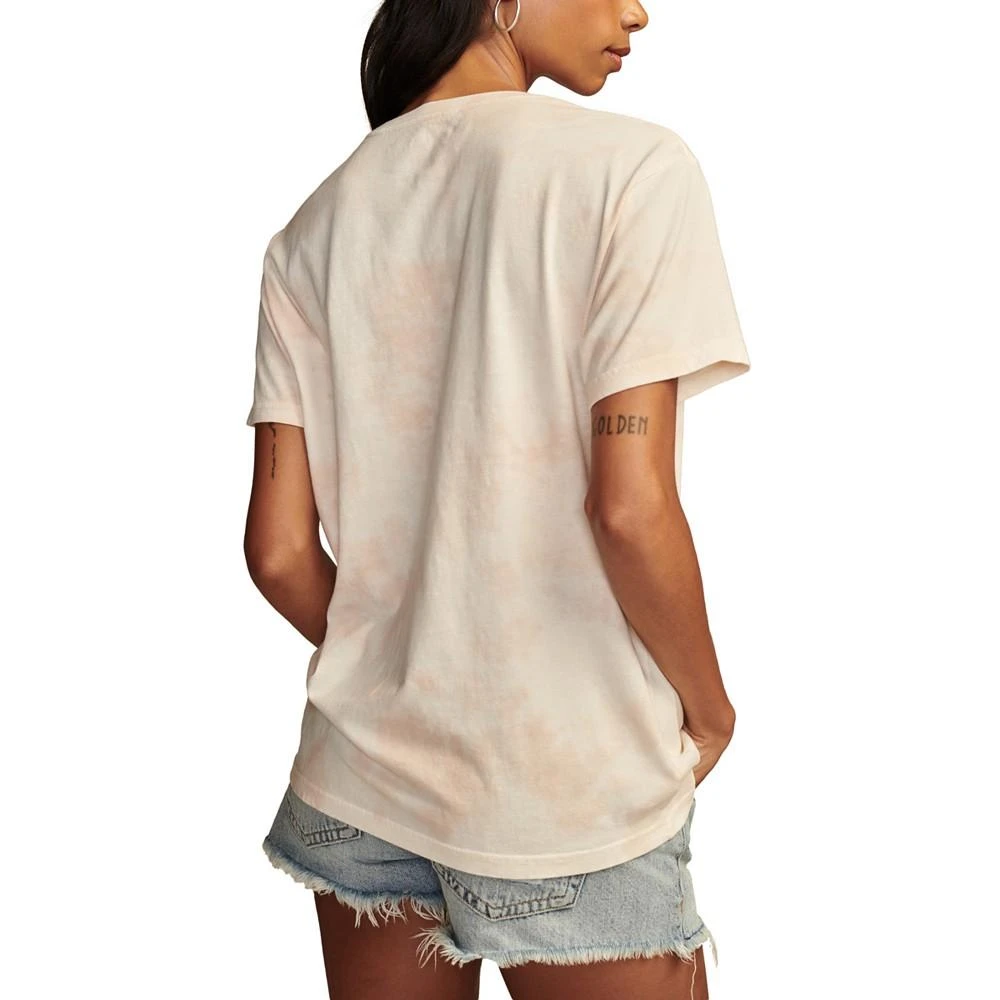 Lucky Brand Women's Grateful Dead Skeleton Horse Cotton Boyfriend T-Shirt 2