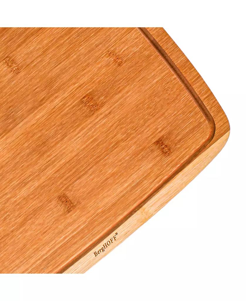 BergHOFF Bamboo 3-Piece Rectangle Board and Aaron Probyn Cheese Knives Set