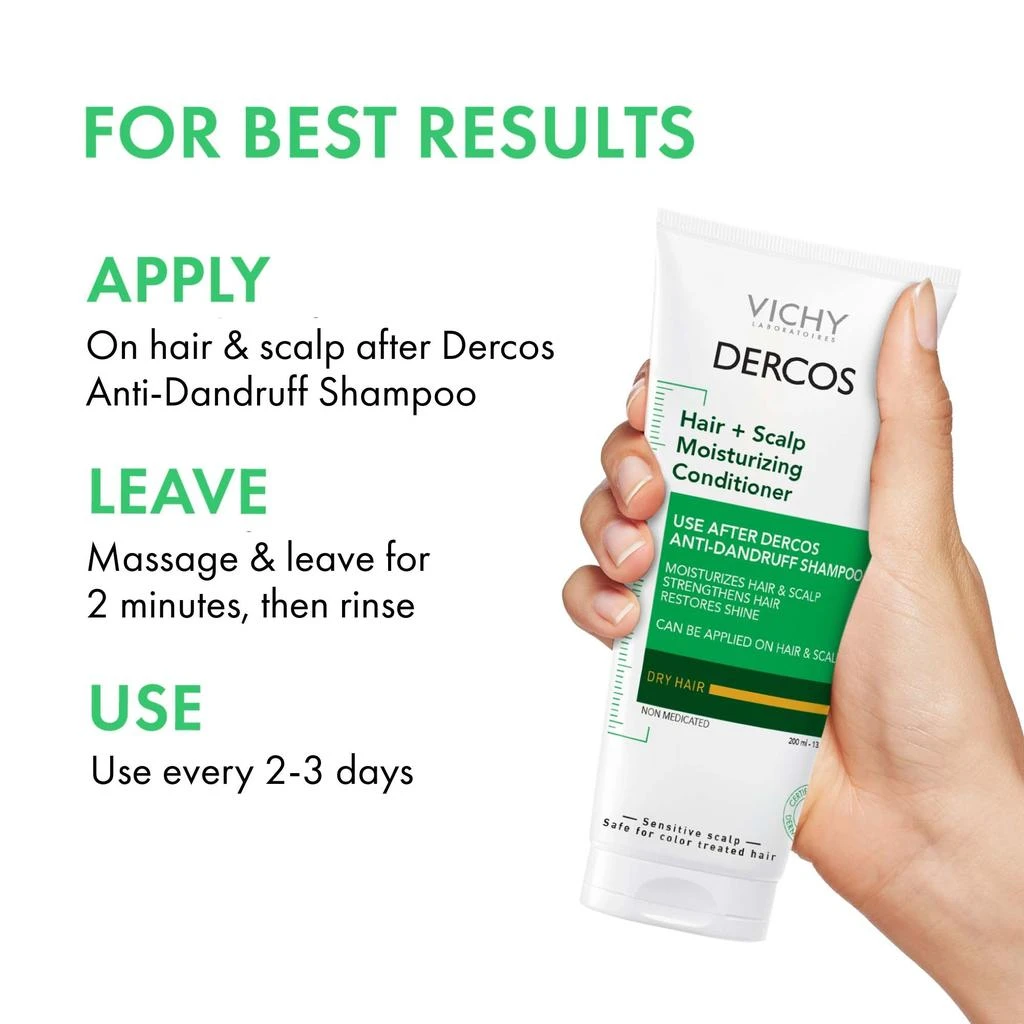 Vichy Dercos Hair & Scalp Moisturizing Conditioner for Dandruff 5