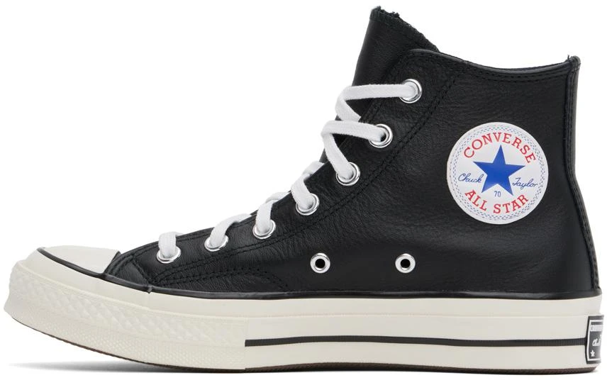 Converse Black Chuck 70 Leather Sneakers 3