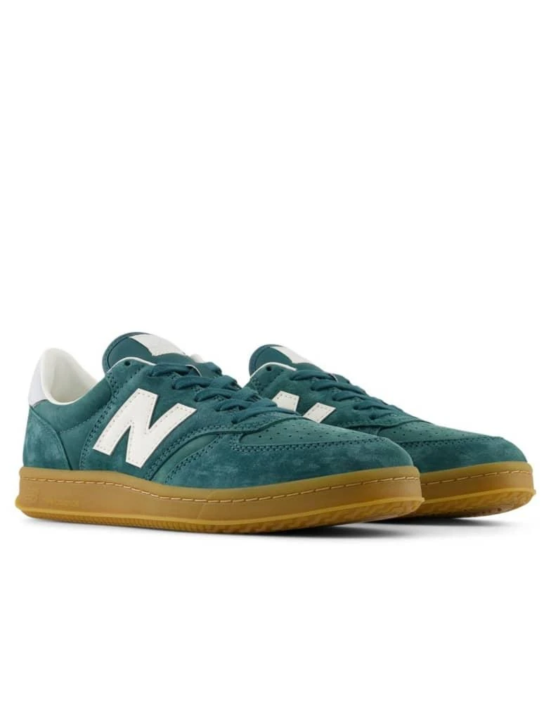 New Balance New Balance CT500 trainers in dark green and white 4