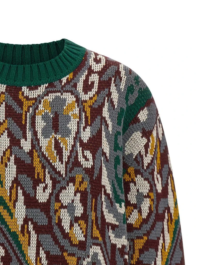 ETRO Etro Jacquard Drop Shoulder Jumper 4