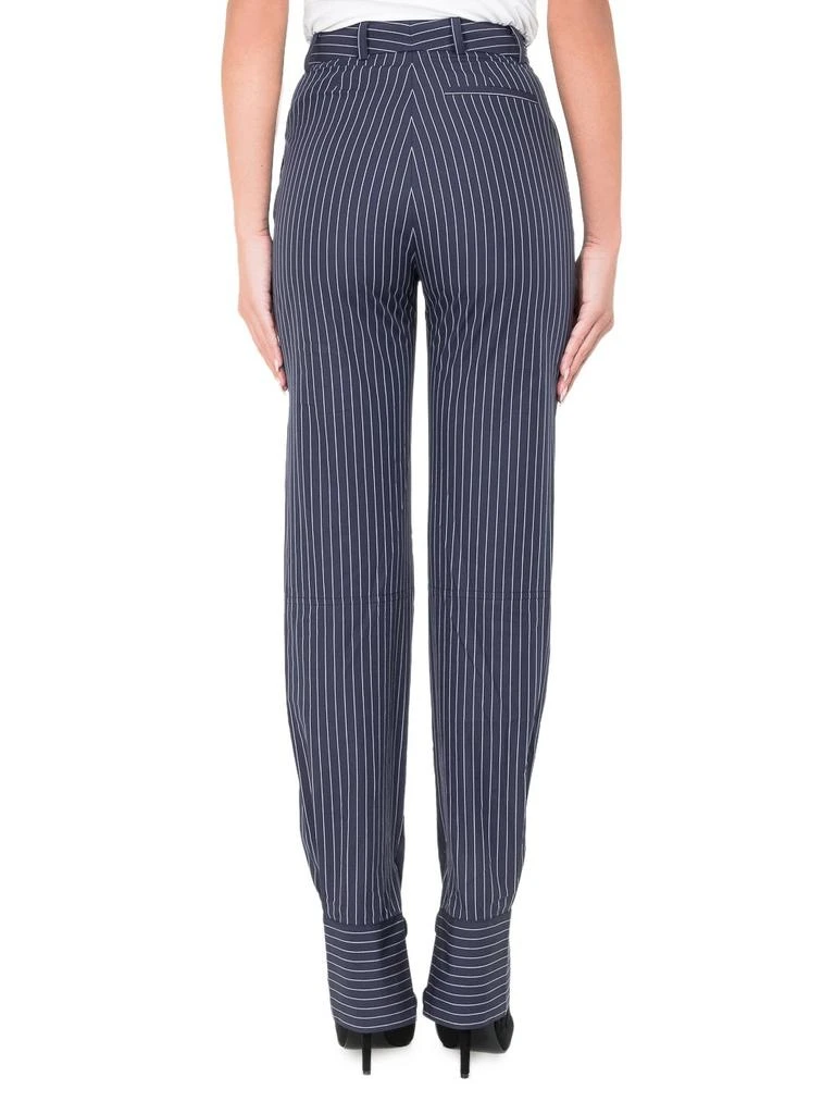JW Anderson JW Anderson Pinstriped Cuff Hem Trousers 2