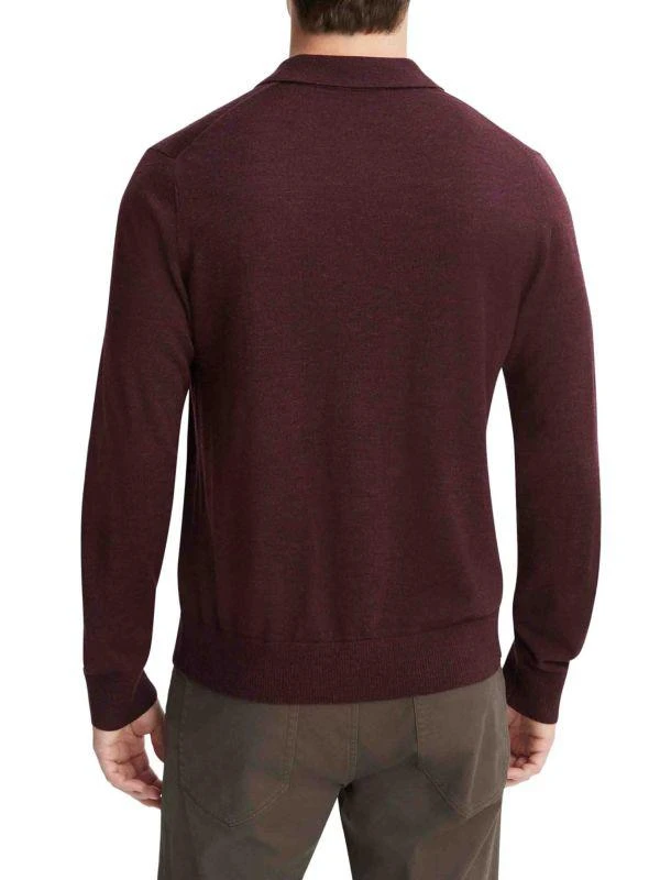 Vince Merino Wool Polo Sweater 2