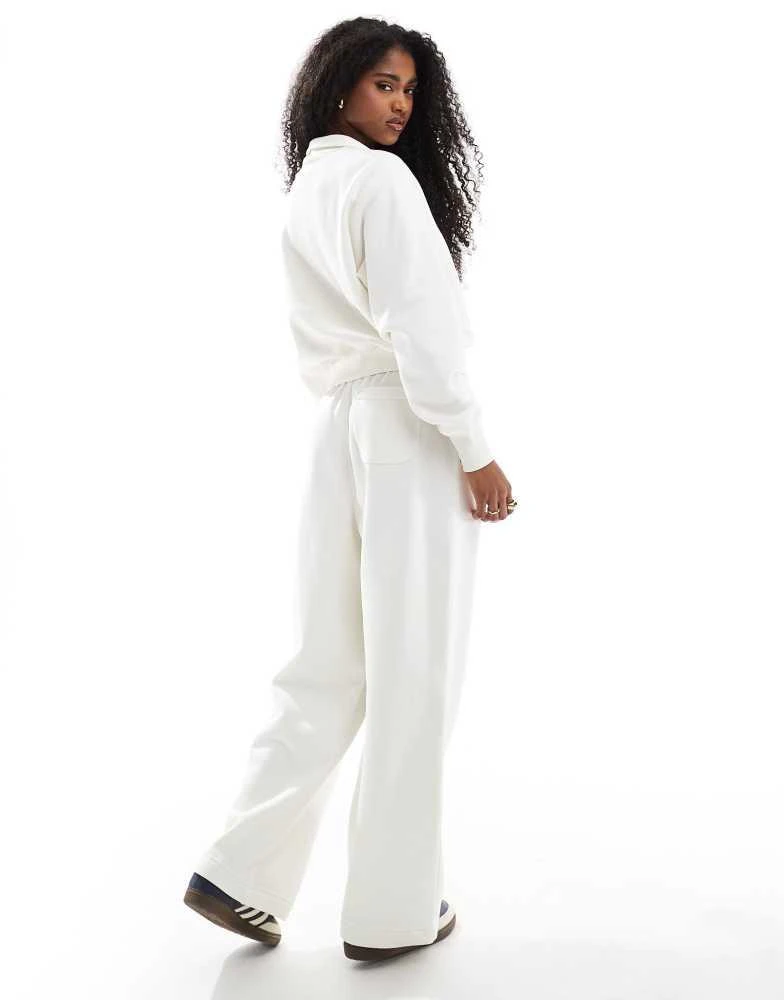 Ralph Lauren Polo Ralph Lauren co-ord wide leg joggers in off white 2