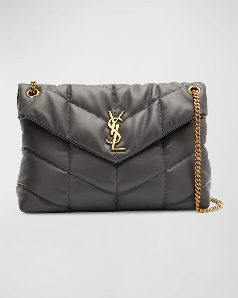 Yves Saint Laurent Lou Puffer Medium YSL Shoulder Bag in Quilted Leather 1