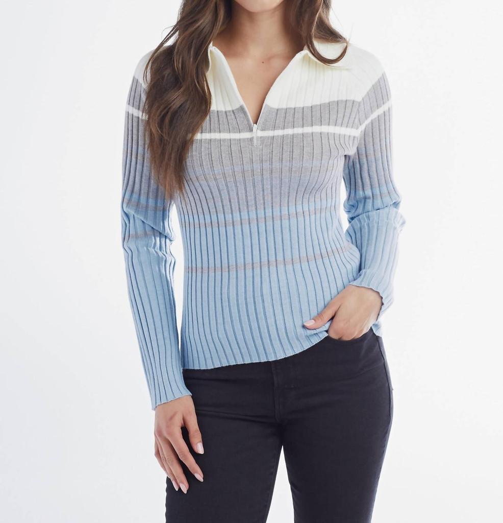 Red Haute Red Haute - Half Zip Pullover Top
