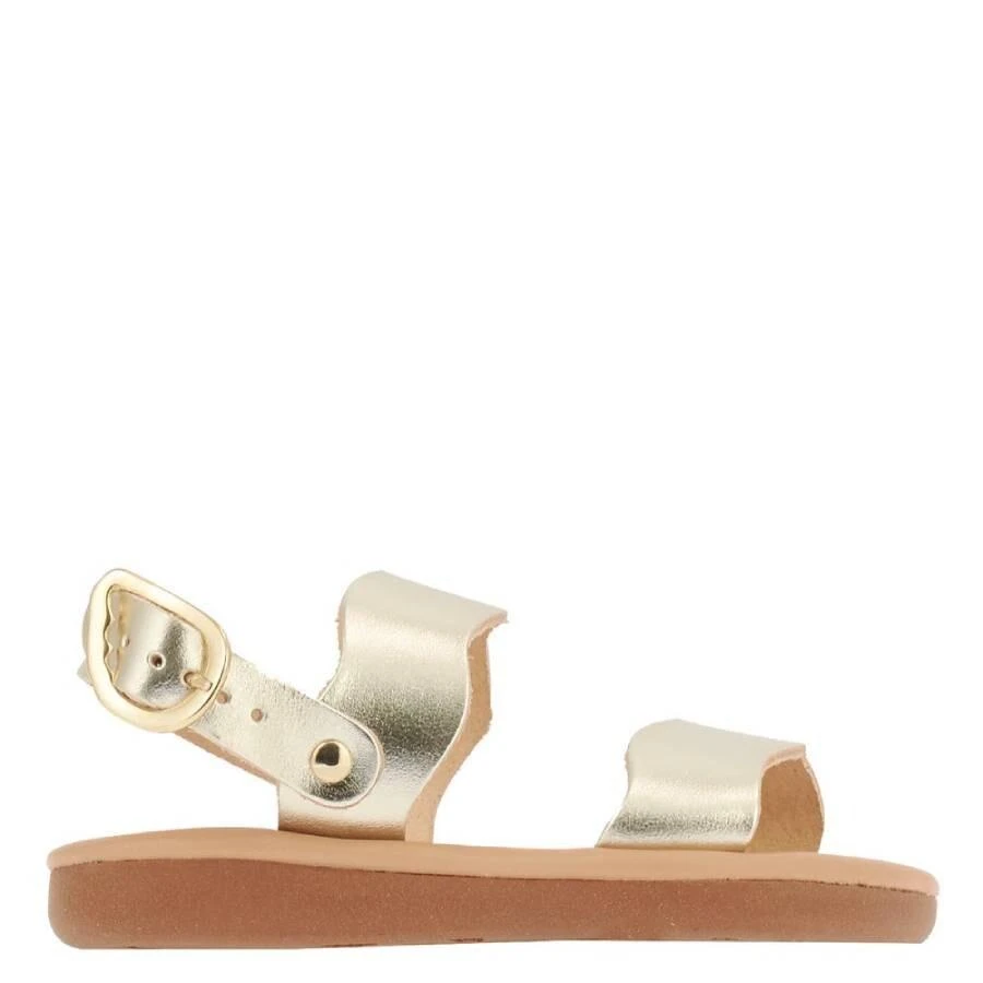 ANCIENT GREEK SANDALS Girls Calamos Soft Leather Sandals 1