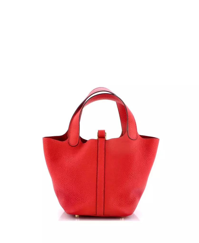 Pre-Owned HERMÉS PM Picotin Lock Bag Clemence 3