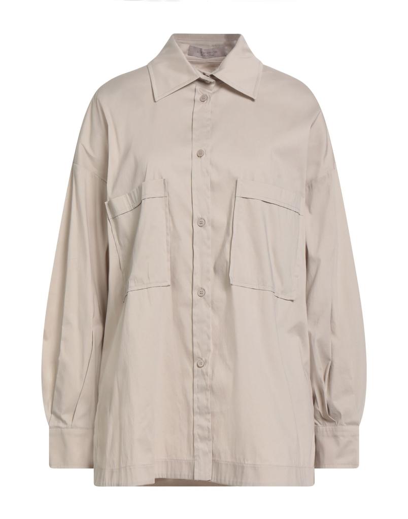 D.Exterior Solid color shirts & blouses