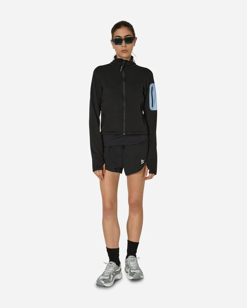 District Vision Full-Zip Grid Fleece Jacket Black 4